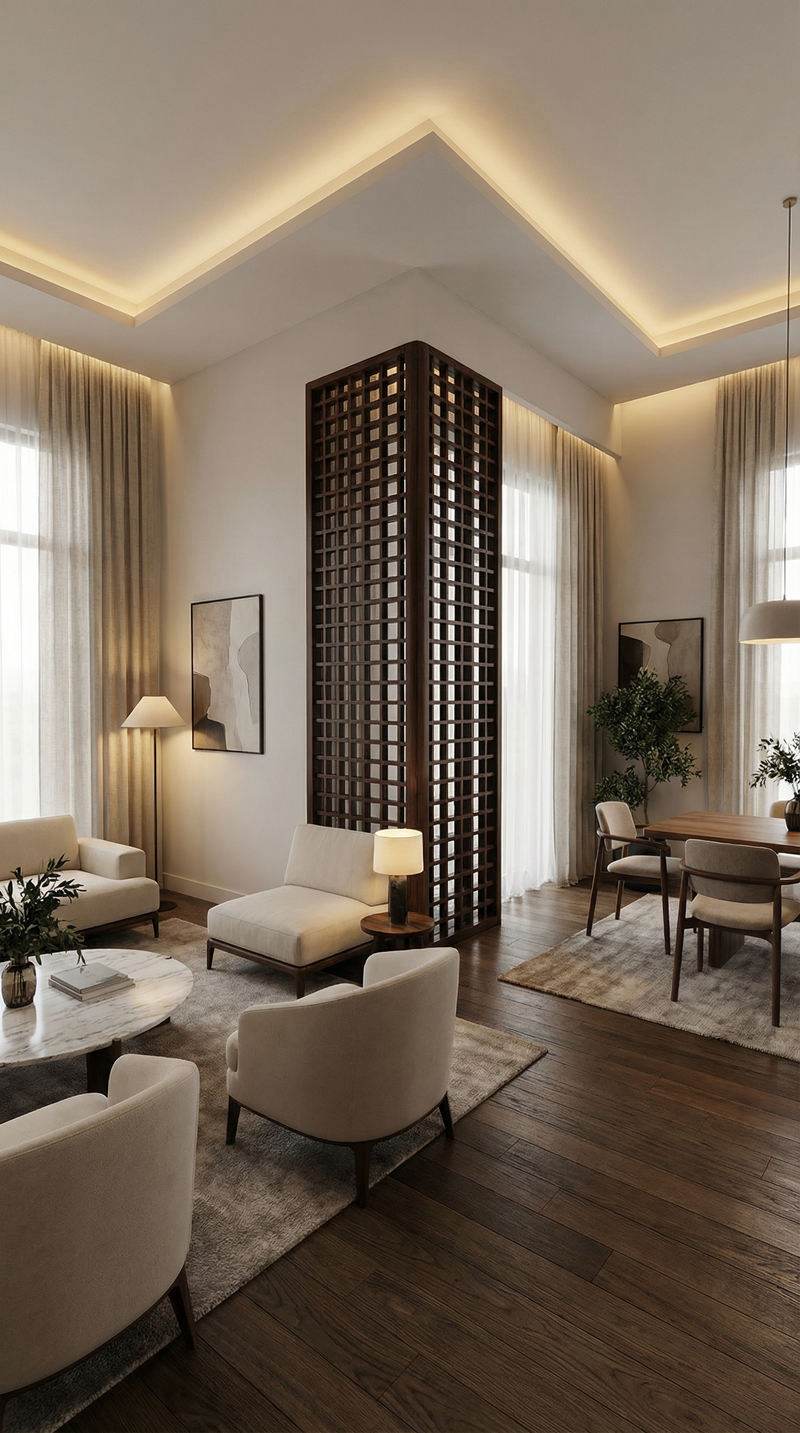 轉(zhuǎn)角屏風(fēng)